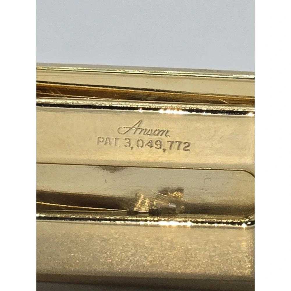Anson‎ Vintage Gold Plated Money Clip